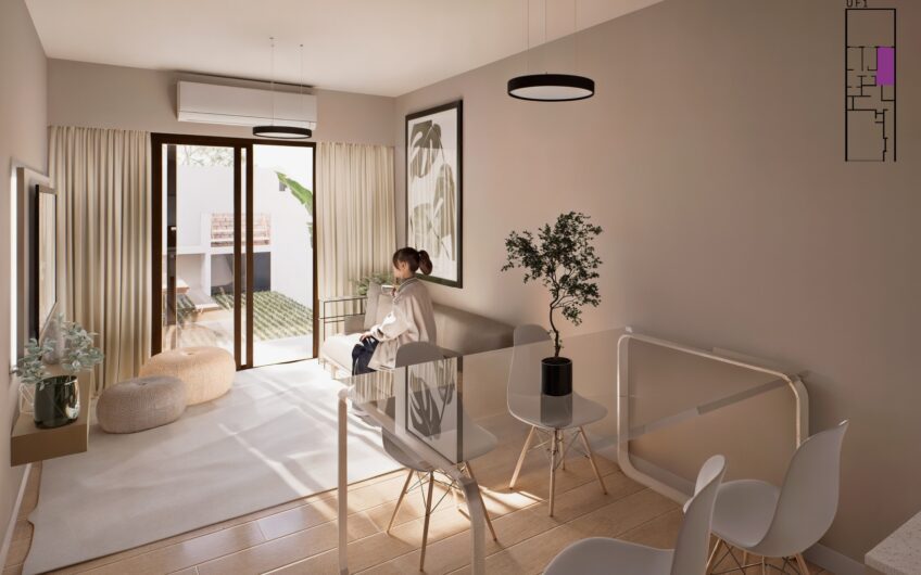 VENTA EN POZO – DTO. 3 AMBIENTES C/PATIO – MONTE CASTRO